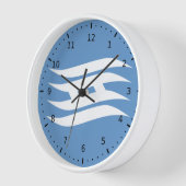 兵庫県国旗 壁時計 (傾斜)