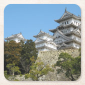 兵庫県姫路城姫路城 スクエアペーパーコースター (正面)