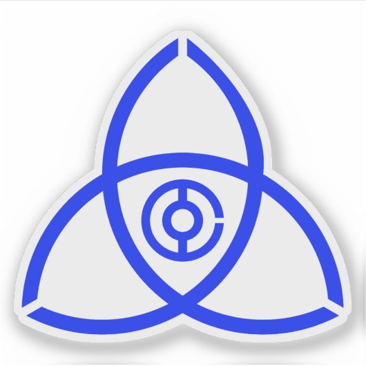 兵庫県姫路市のエンブレム シール (正面)