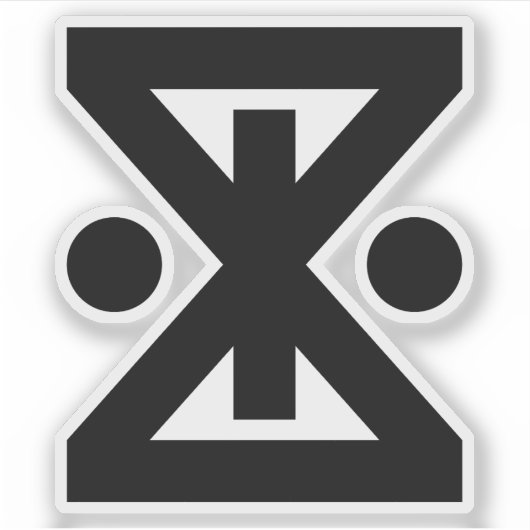 兵庫県尼崎市エンブレム シール (正面)