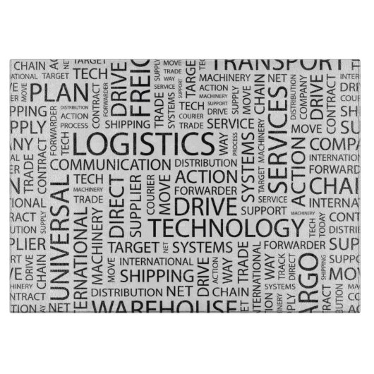 兵站学は単語と模造します カッティングボード (正面)