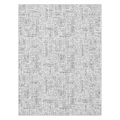 兵站学は単語と模造します テーブルクロス (正面)