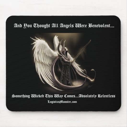 兵站学モンスター マウスパッド (正面)