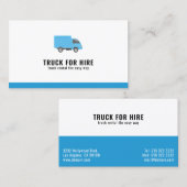 兵站・輸送用貨物自動車 名刺 (正面/裏面)