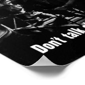 兵隊移動について話さないで – 第二次世界大戦 ポスター (角)