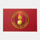 兵隊部隊 ドアマット (正面)