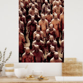 兵馬俑 – 中国 – 秦 ポスター (キッチン)