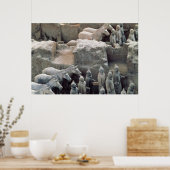 兵馬俑、秦、紀元前210年 ポスター (キッチン)