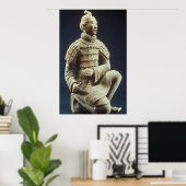 兵馬俑、秦、紀元前210年 ポスター (ホームオフィス)