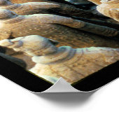 兵馬俑、秦、紀元前210年 ポスター (角)