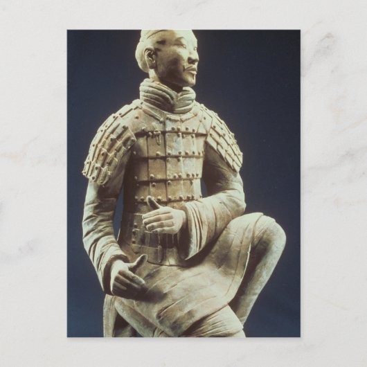 兵馬俑、秦、紀元前210年 ポストカード (正面)