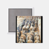 兵馬俑、秦、紀元前210年 マグネット (正面/裏面)