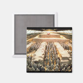 兵馬俑、秦、紀元前210年 マグネット (正面/裏面)