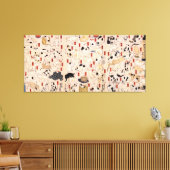 其のまま地口猫飼好五十三疋,国芳猫,国芳,浮世絵 キャンバスプリント (インサイチュ (リビング))