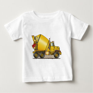 具体的なトラックの乳児のTシャツ ベビーTシャツ