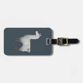 具体的なラマの荷物のラベル ラゲッジタグ (正面横)