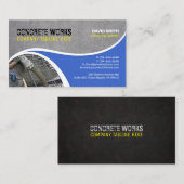 具体的な作品，建築 – 名刺 (正面/裏面)