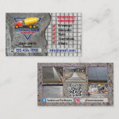 具体的な名刺モダン、デザイン、 名刺 (正面/裏面)