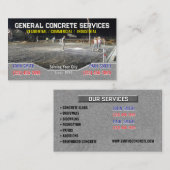 具体的な名刺 名刺 (正面/裏面)