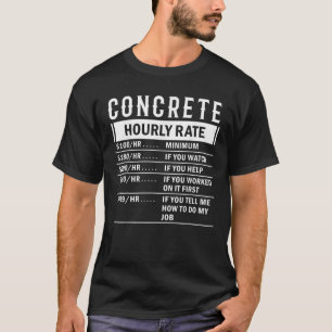 具体的な時間給おもしろい労働料金就労趣味C Tシャツ