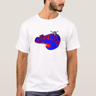 具体的な波Skatepark Tシャツ