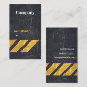 具体的な道路の名刺 名刺 (正面/裏面)