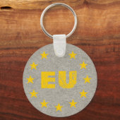 具体的なEU国旗 キーホルダー (正面)