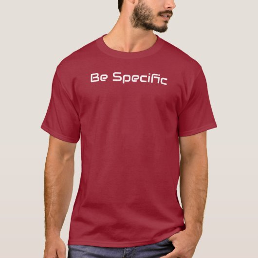 具体的に言ってTシャツ Tシャツ (正面)