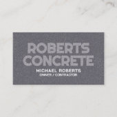 具体的フェイクテクスチャ面はっきりした名刺 名刺 (正面)