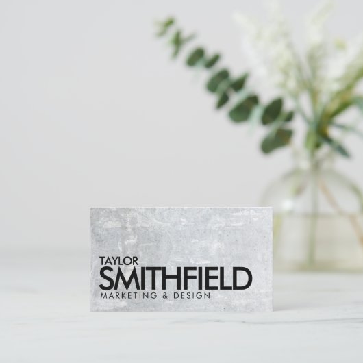 具体的素朴名刺 名刺 (スタンド正面)