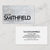 具体的素朴名刺 名刺 (正面/裏面)