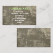 具体的 名刺 (正面/裏面)