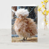 具合が悪食べい場合***チキンスープではなく*** カード (黄色い花)