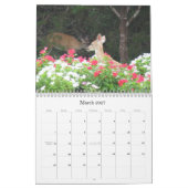 具象の特性の自然のカレンダー カレンダー (3月 2027)