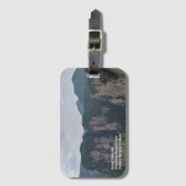 具象山の荷物のラベル ラゲッジタグ (正面縦)