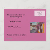 典型的なアレンテジョハウス，日付を保存 案内ポストカード (裏面)