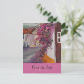 典型的なアレンテジョハウス，日付を保存 案内ポストカード (スタンド正面)