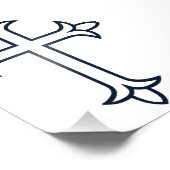 典型的なキリスト教十字架 フォトプリント            (角)