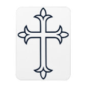 典型的なキリスト教十字架 マグネット (縦)