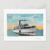 典型的なケープコッド砂丘のビュー ポストカード (正面)