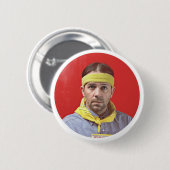 典型的なジェームス 缶バッジ (正面&裏面)