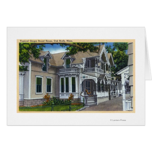 典型的なジンジャーパンの家の外観 (正面横)