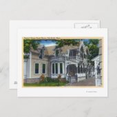 典型的なジンジャーパンの家の外観 ポストカード (正面/裏面)