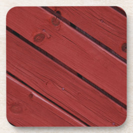 典型的なスウェーデンのファルン色、赤 コースター