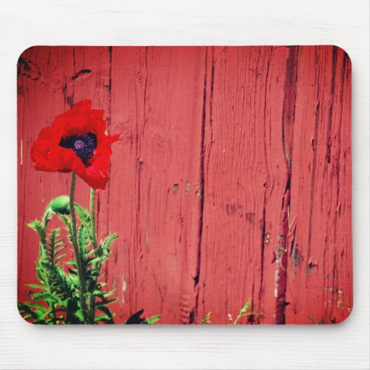 典型的なスウェーデンのファルン色、赤 マウスパッド (正面)