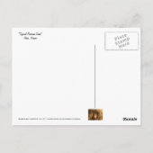 典型的なパリの風景 ポストカード (裏面)