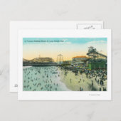 典型的なビーチ ポストカード (正面/裏面)