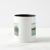 典型的なビーチ マグカップ (中央)