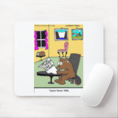 典型的なビーバーの最後の意志と遺言状 マウスパッド (マウス)