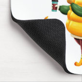 典型的なモダン猫 マウスパッド (コーナー)